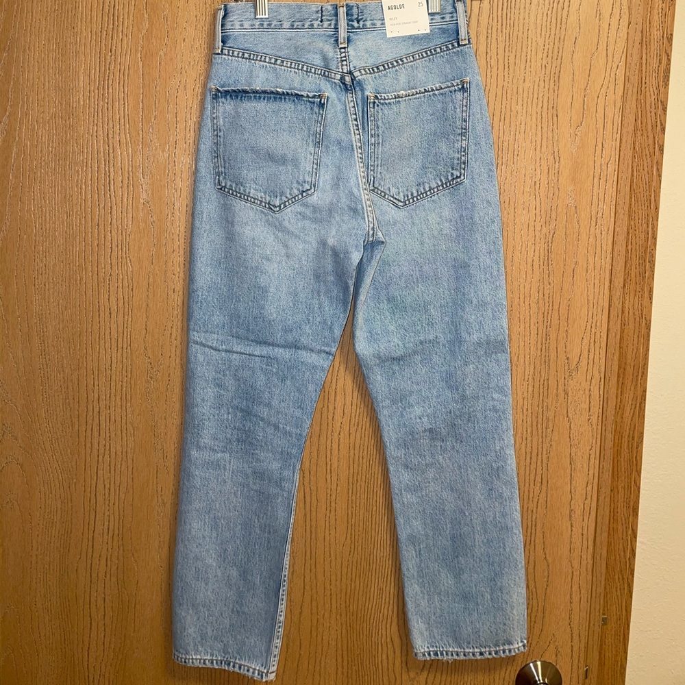 AGOLDE Riley High Rise Jeans - Picture 3 of 4